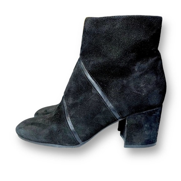 Via Spiga Fito Ankle Boots Women’s Black Suede Size 8.5M - Picture 3 of 11